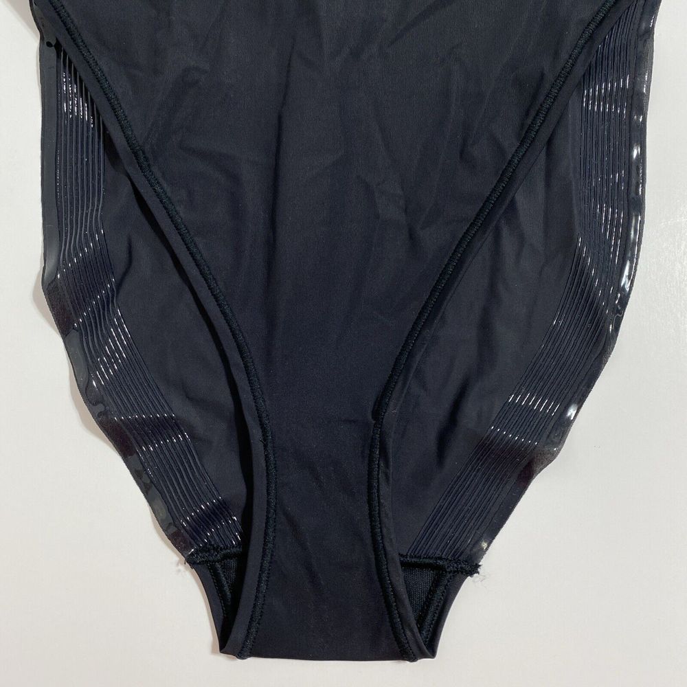 Skims Jelly Sheer Cheeky Brief Panty Panties Women's XXS Black Onyx Sexy NEW - Picture 6 of 15